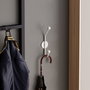 Wallity Rhino-B Gancho Metálico de Pared Blanco